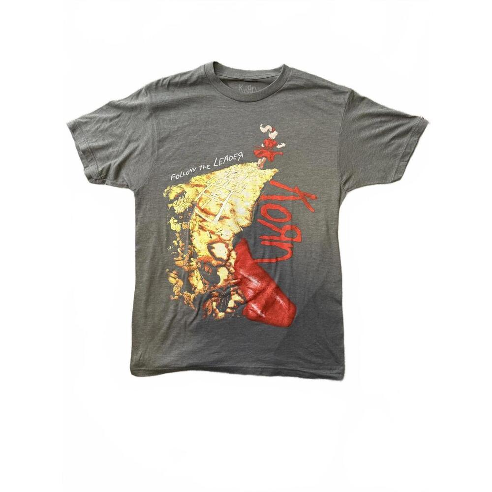 Korn Follow The Leader Nu Metal Band T-Shirt - Medium